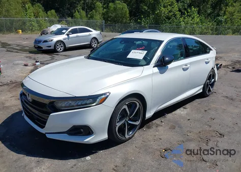 2022 Honda Accord Sport z USA, uszkodzony, nr VIN 1HGCV1F30NA116422
